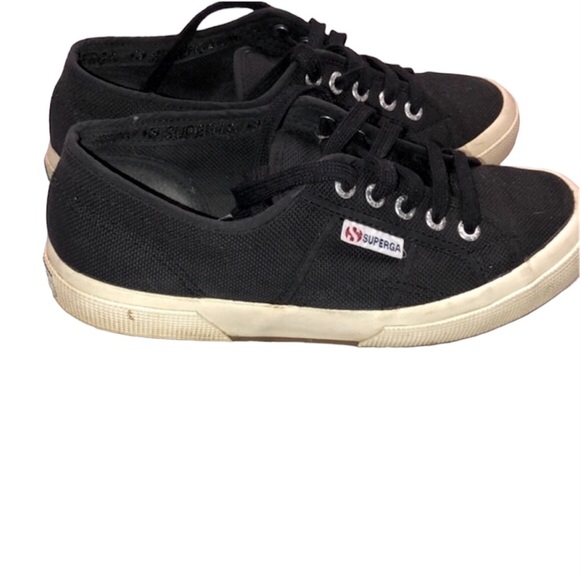 Super GA black sneakers size 38 - Picture 1 of 9